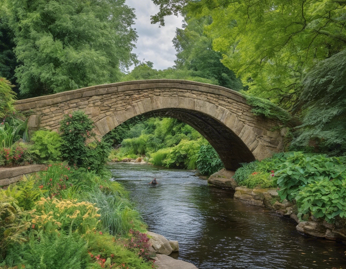 Stone bridges have been an integral part of architectural history, serving as vital passageways and focal points in landscapes for centuries. Their robust const