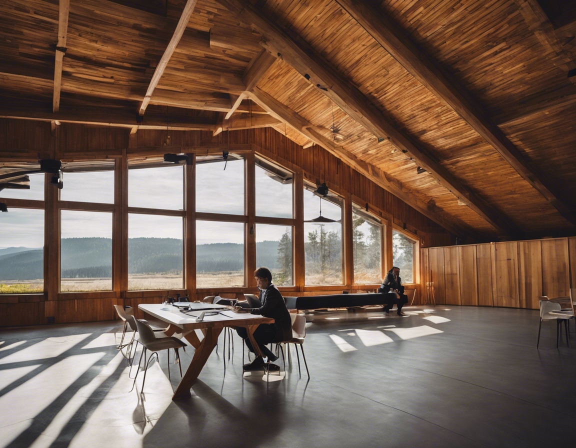 Despite the surge of digital technologies reshaping every aspect of our lives, wood architecture remains a vital and growing field. This juxtaposition of the an