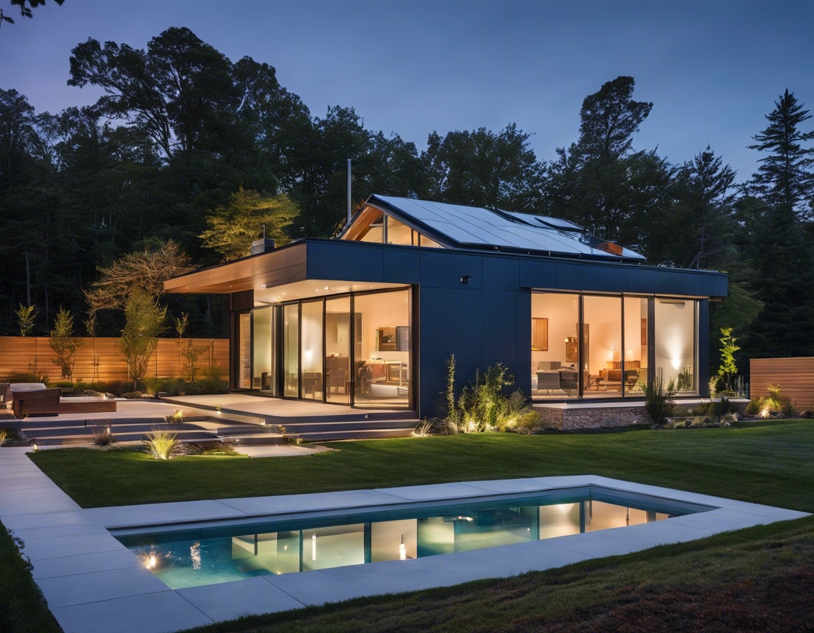 Net-zero energy homes are residential buildings designed to produce ...