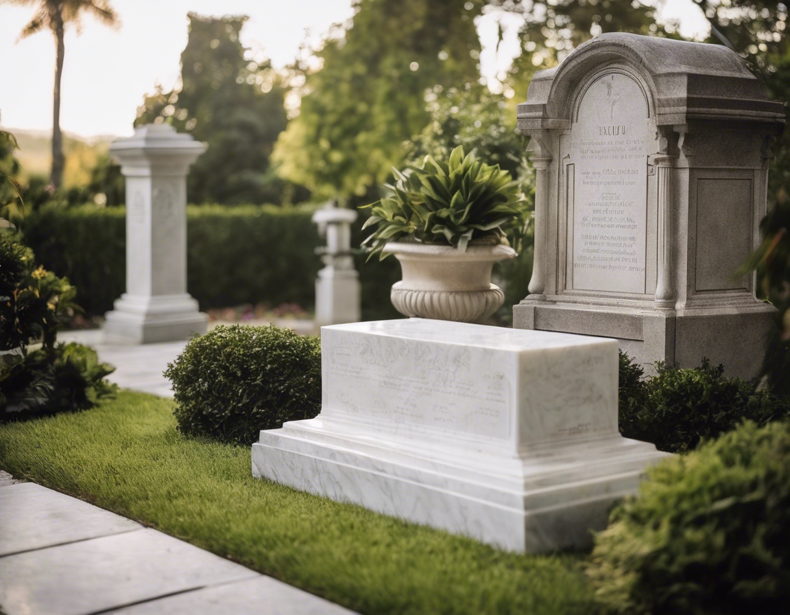 Tombstones have been used for centuries as a means to commemorate the deceased. They serve as historical markers that provide insights into past cultures, tradi