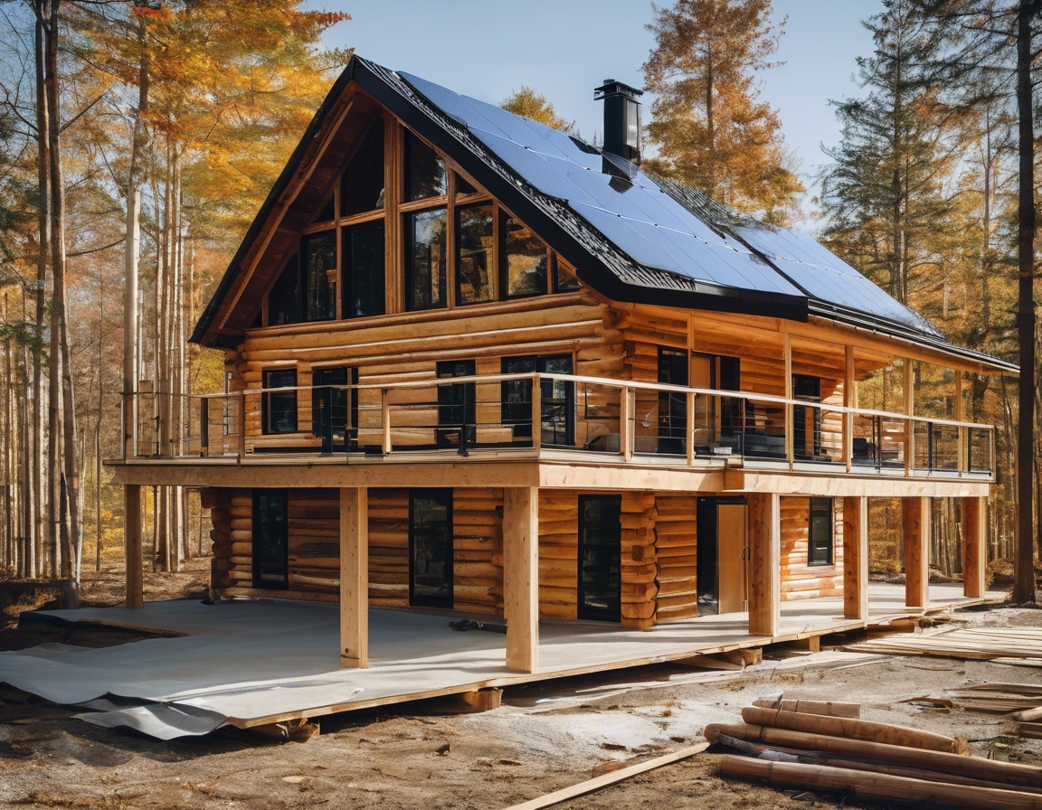 Log homes have been a symbol of rustic charm and sustainable living ...