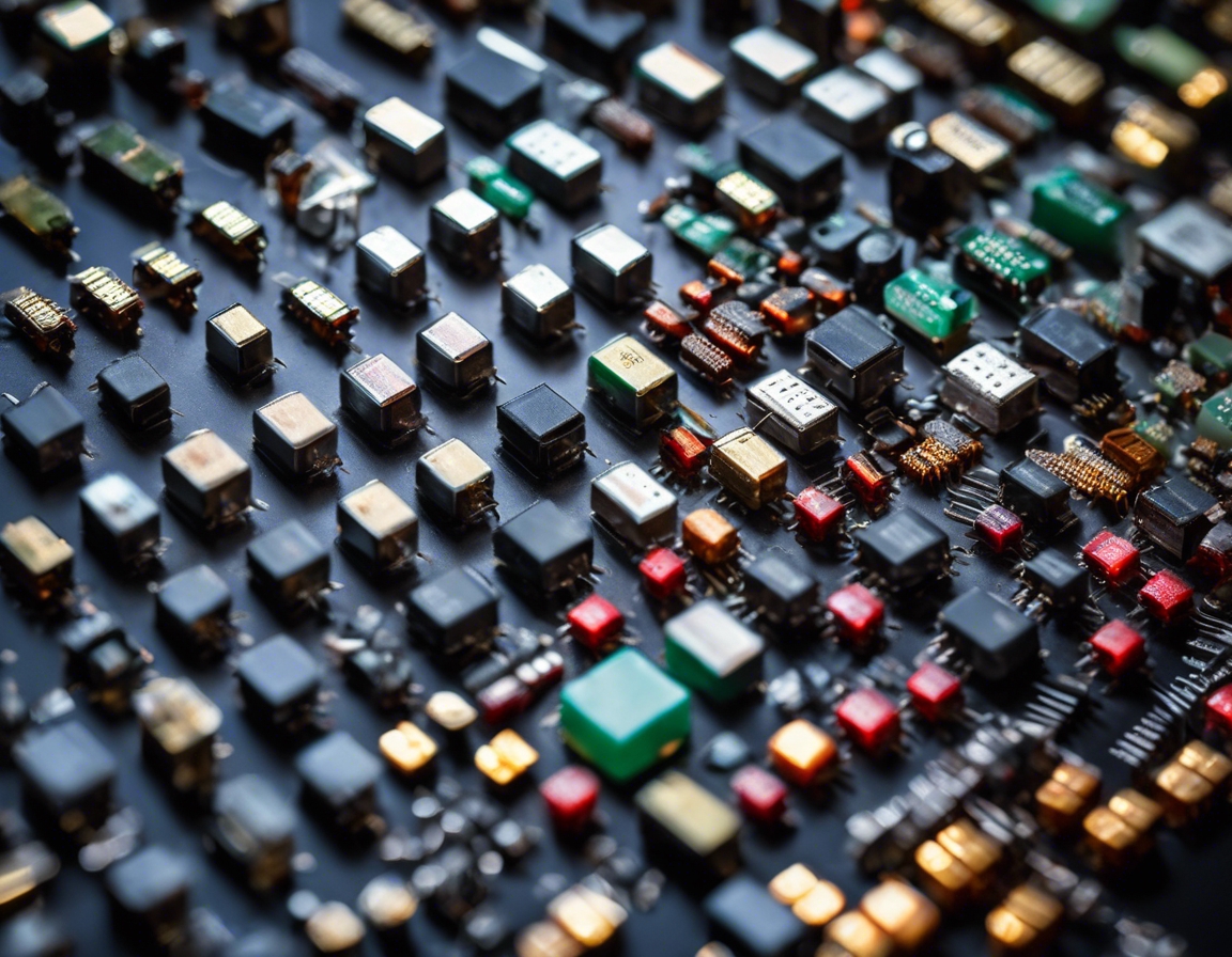 Electronic components are the fundamental building blocks of modern technology. They are the discrete elements that, when combined, create the complex electroni