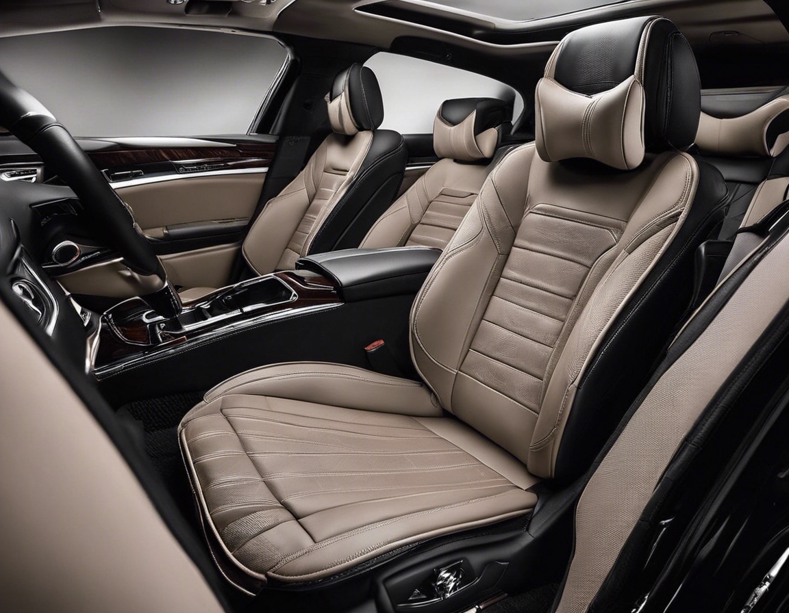 Leather seats are synonymous with luxury and comfort, offering ...
