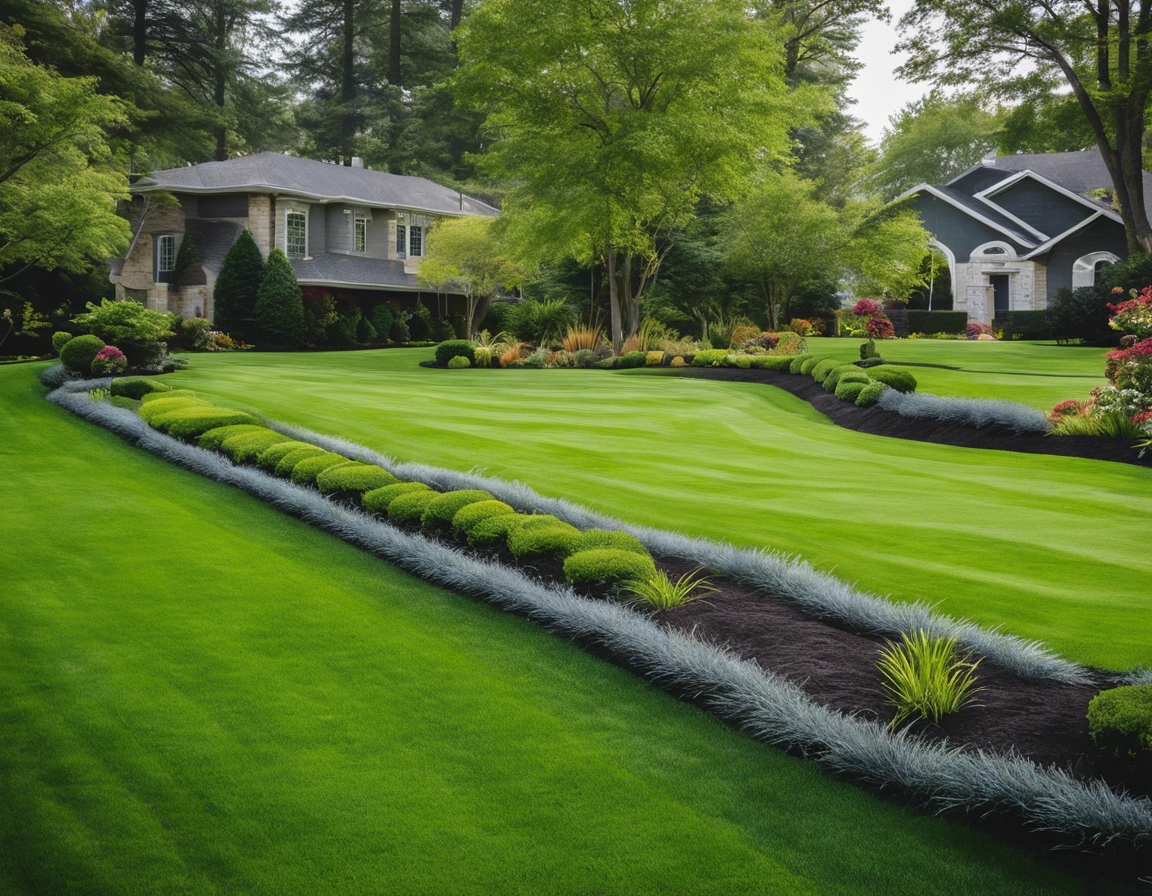 Landscaping is an art form that combines nature with human creativity to transform any space into a harmonious sanctuary. It's about crafting an environment tha