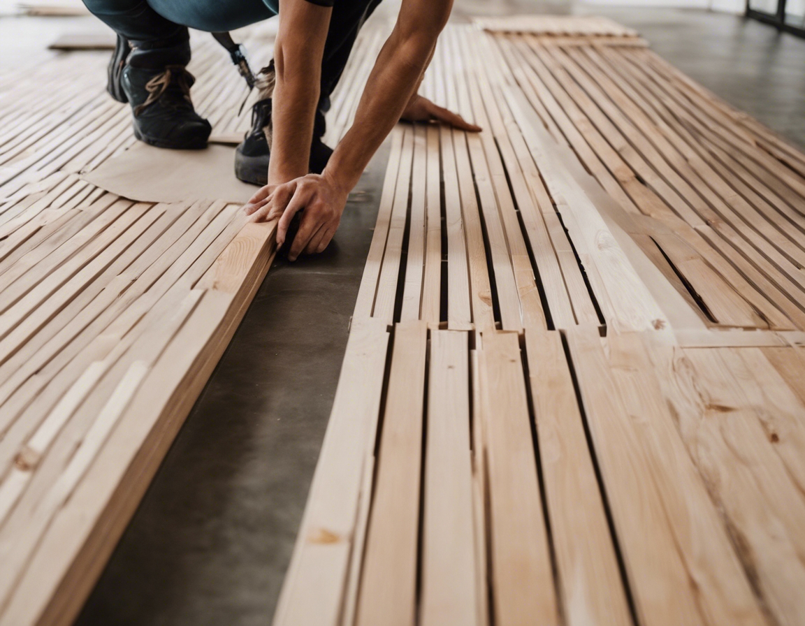 Parquet floors, with their intricate patterns and timeless appeal, ...