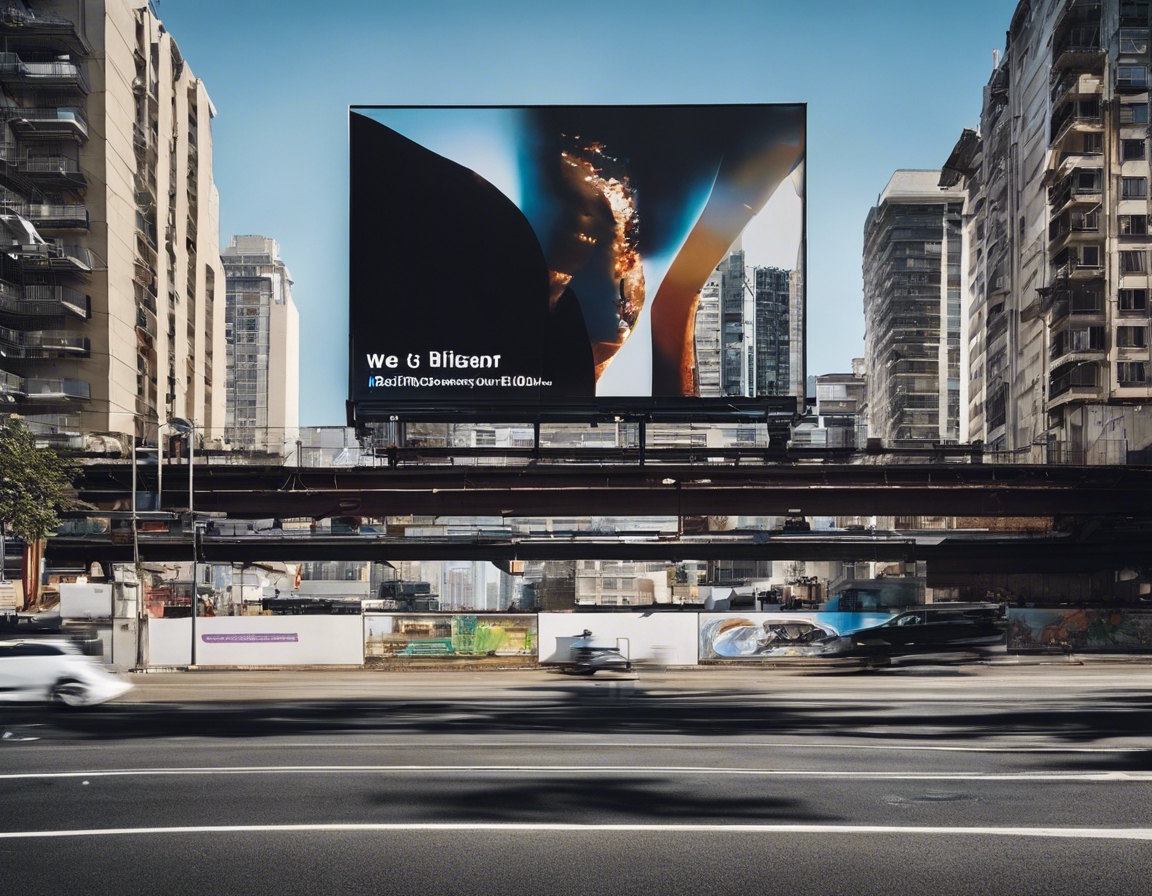 Light advertising, a dynamic and visually captivating medium, ...