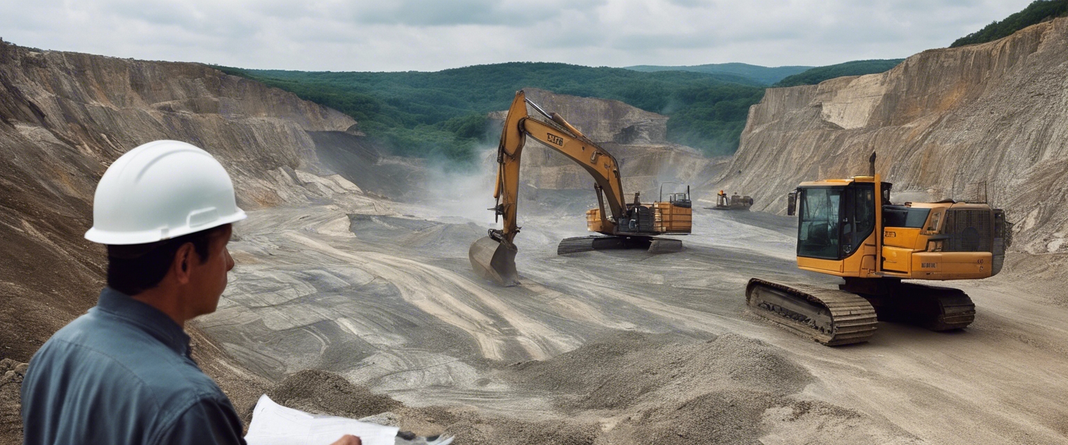 Quarrying, the process of extracting stone, minerals, and other ...