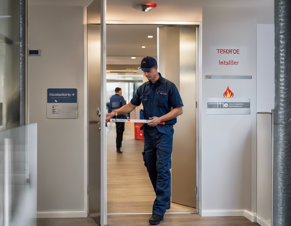 Fire safety doors are a crucial component of a building's passive fire protection system. These specialized doors are designed to resist the spread of fire and