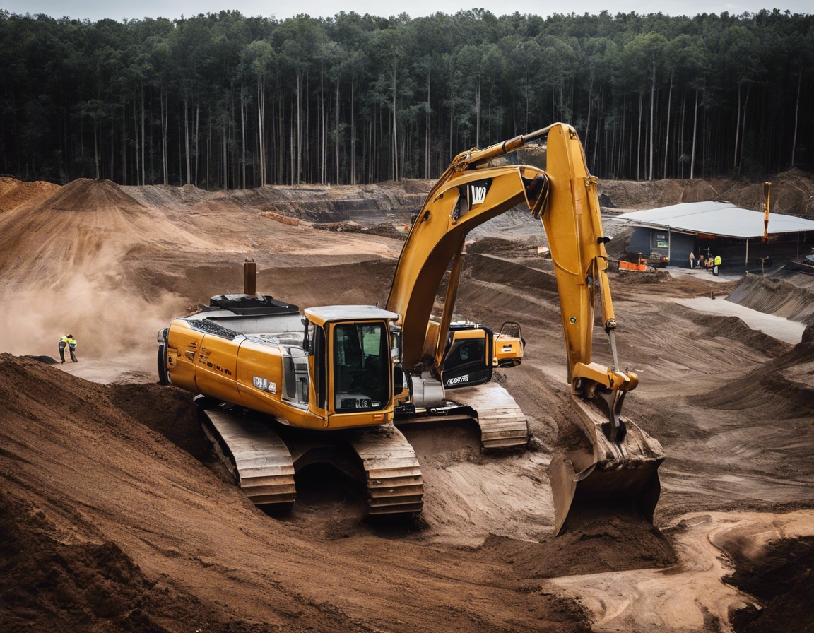Site preparation is a critical first step in any construction or development project. It involves a series of actions taken to make a piece of land suitable for