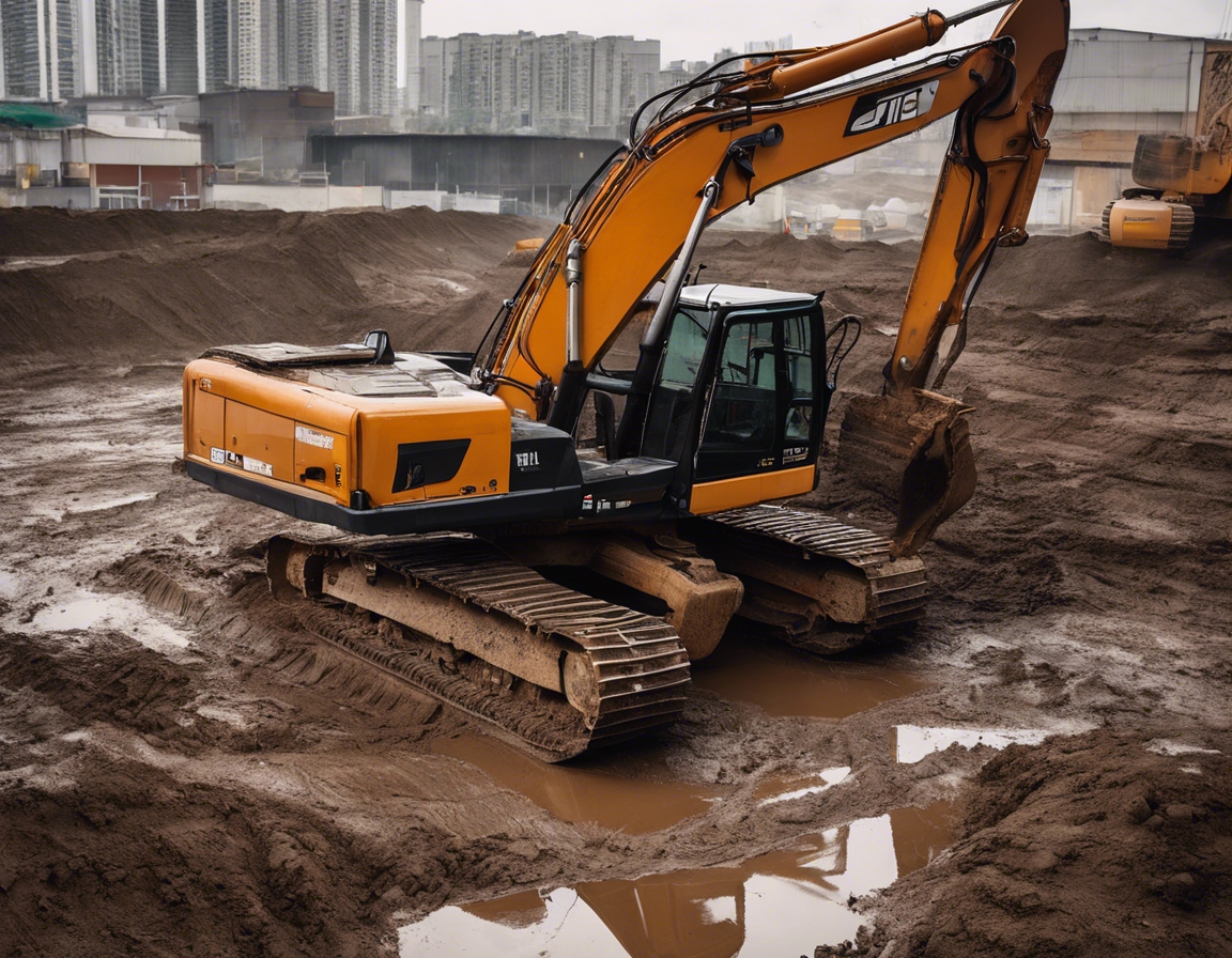 Wheeled excavators are a type of heavy construction equipment ...