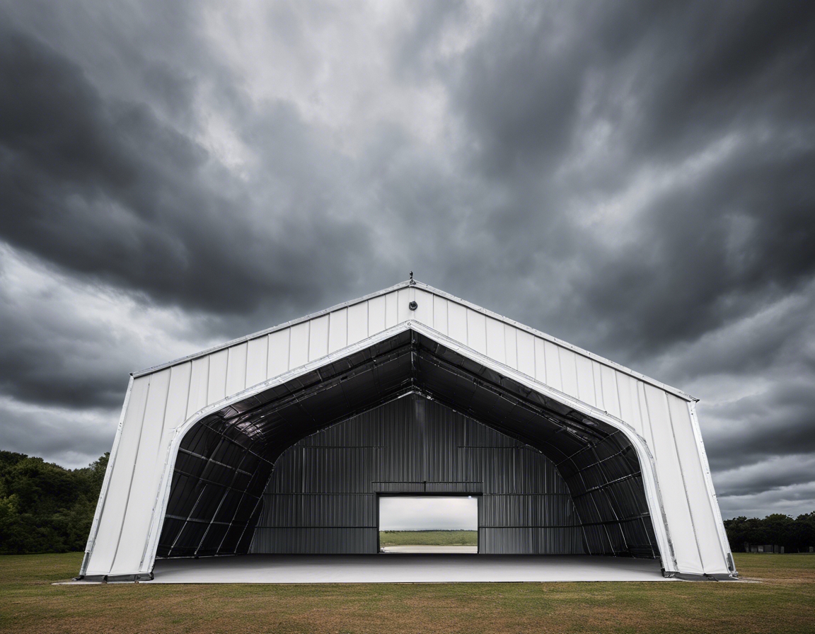 PVC halls, also known as fabric structures or tensioned membrane ...