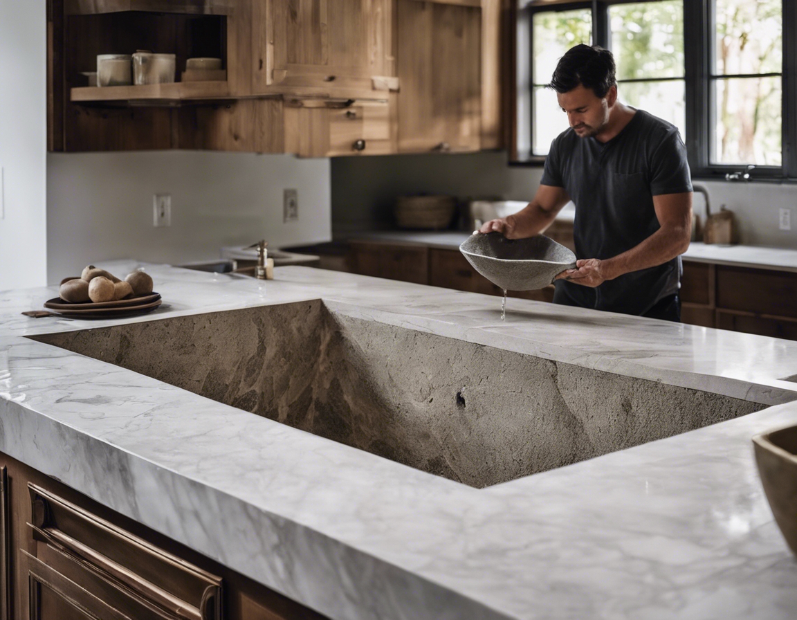 Natural stone countertops have long been the epitome of luxury ...