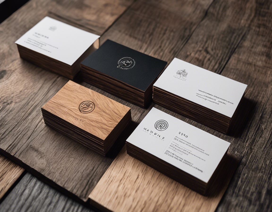 In an era where digital communication dominates, the tactile sensation of a high-quality, handcrafted business card can leave a lasting impression. The allure o