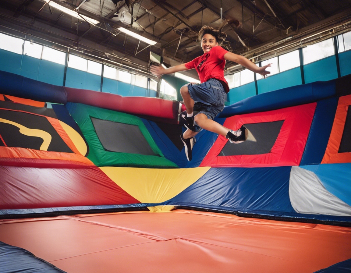 Trampolines offer a unique blend of fun and physical activity, ...