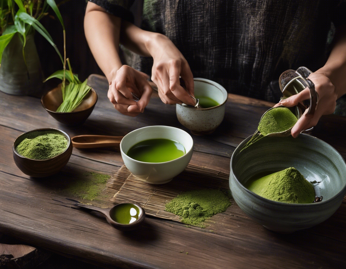 Matcha is a finely ground powder made from specially grown and processed green tea leaves. Originating from Japan, it has been an integral part of the tradition