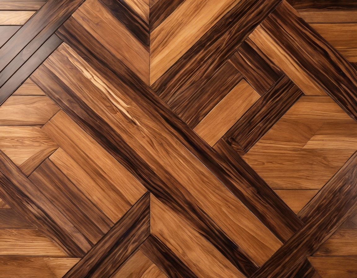 Parquet flooring, a term derived from the French word 'parqueterie', refers to a mosaic of wood pieces used for decorative effect in flooring. Parquet patterns 