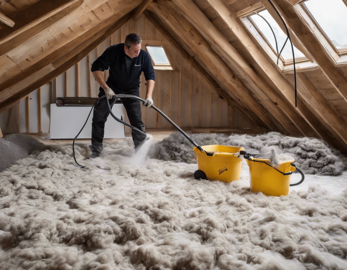 Insulation is a material or substance that is used to prevent the transfer of heat. It works by creating a barrier between the inside of a building and the outs