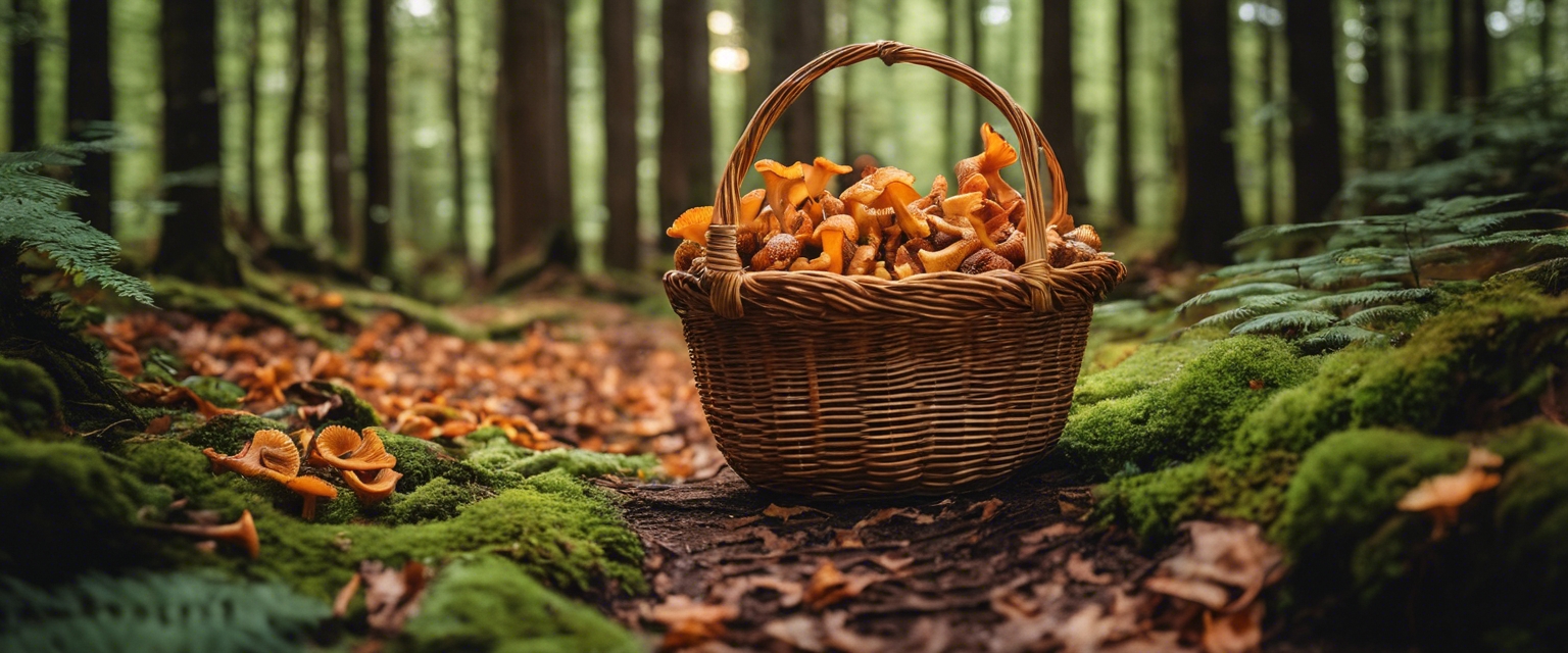 Chanterelles, scientifically known as Cantharellus cibarius , ...