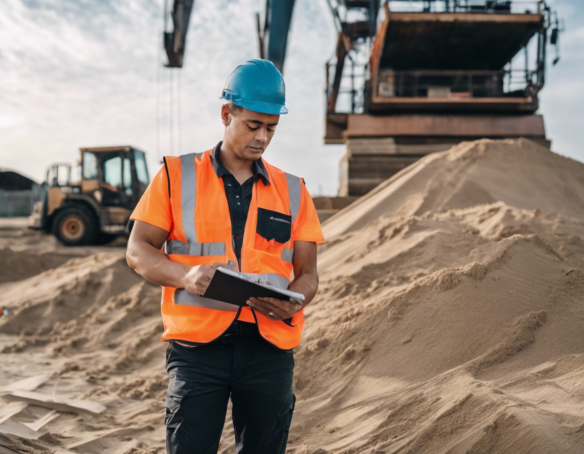 Sand is a fundamental ingredient in construction that is often ...