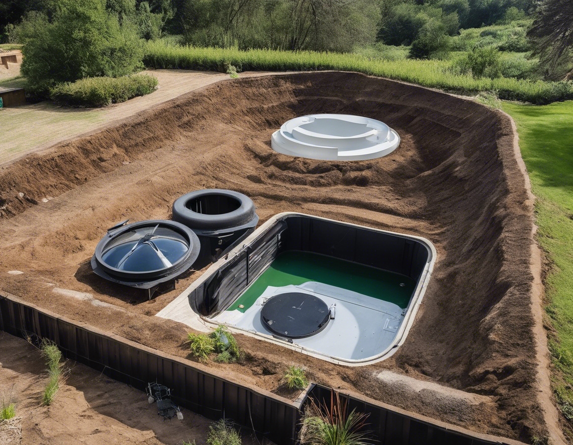 A septic tank is an underground wastewater treatment structure ...