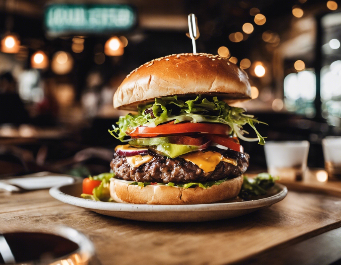 What sets a gourmet burger apart from its fast-food counterpart? ...