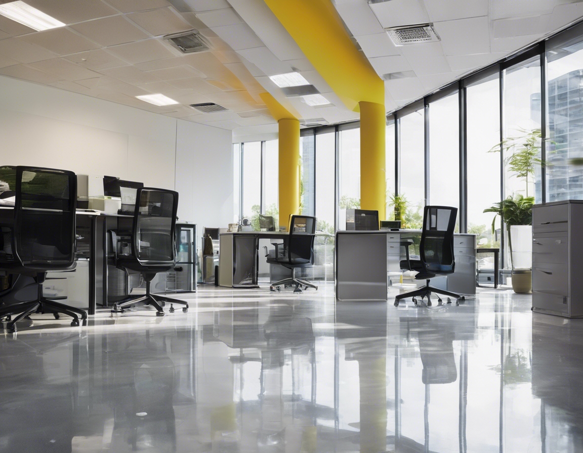 Keeping an office space clean and organized is not just about hygiene; it's about creating an environment that promotes productivity and well-being. In this com