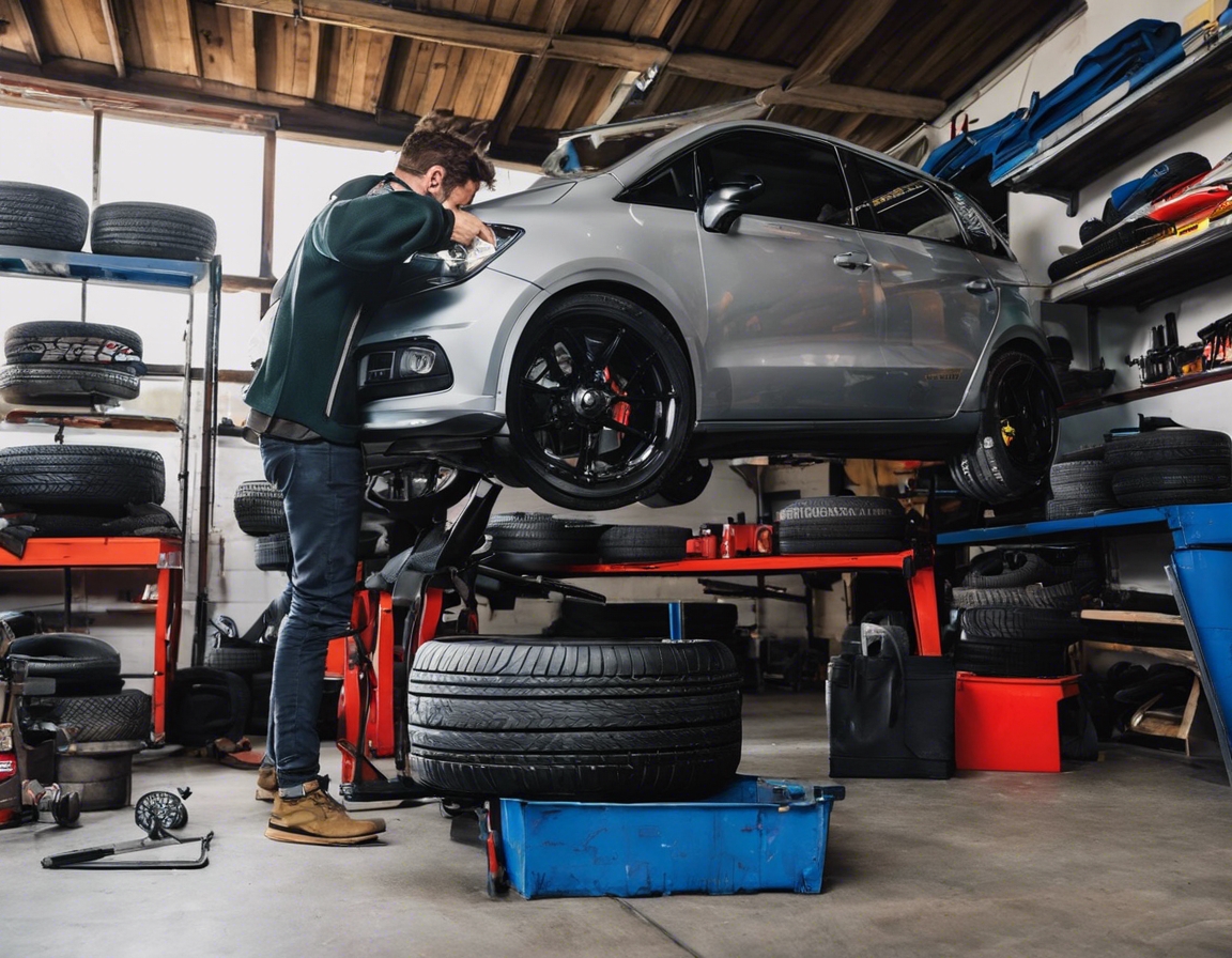 Tyre balancing is a crucial maintenance procedure that ensures your vehicle's wheels rotate smoothly at high speeds. It involves adjusting the weight distributi