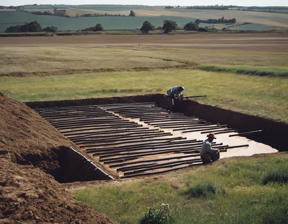 Seepage fields, also known as leach fields or drain fields, are ...