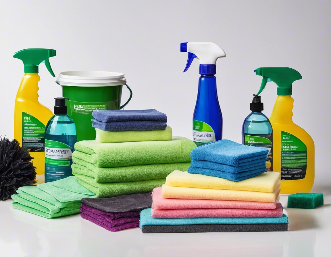 Eco-friendly cleaning involves the use of methods and products ...