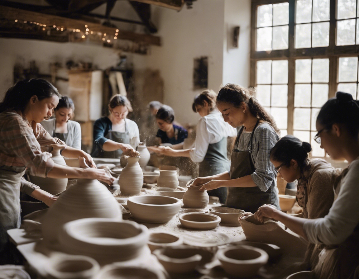 Imagine a gathering where creativity flows as freely as the conversation, where hands are dirty but hearts are full. A pottery party is not just an event; it's