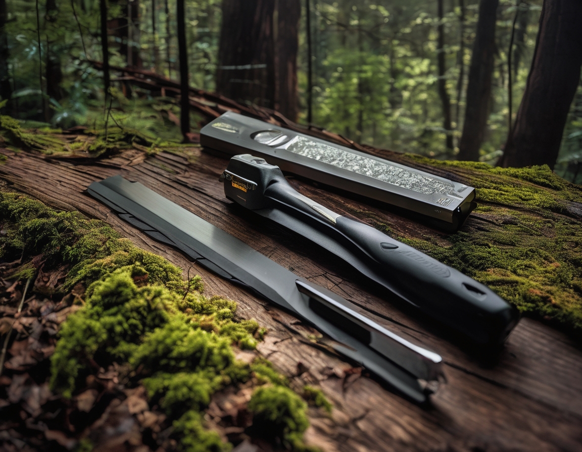 In the realm of sustainable forestry, lighting cutting techniques ...