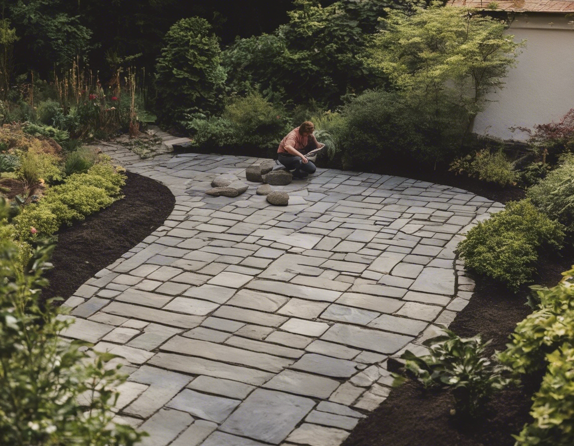 Earth stone paving is a method of outdoor flooring that utilizes ...