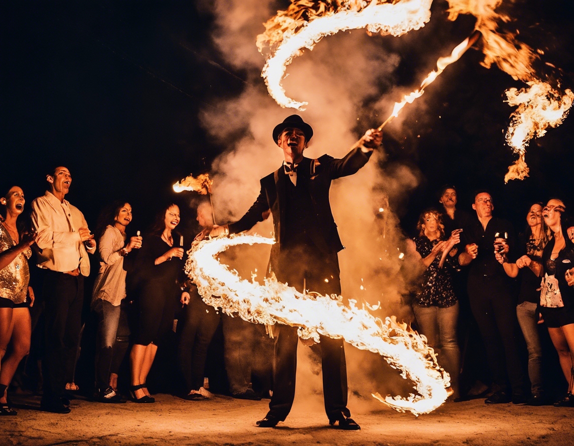 Fire drumming is an exhilarating performance art that combines the primal allure of fire with the pulsating beats of percussion. It's a symphony of elements whe