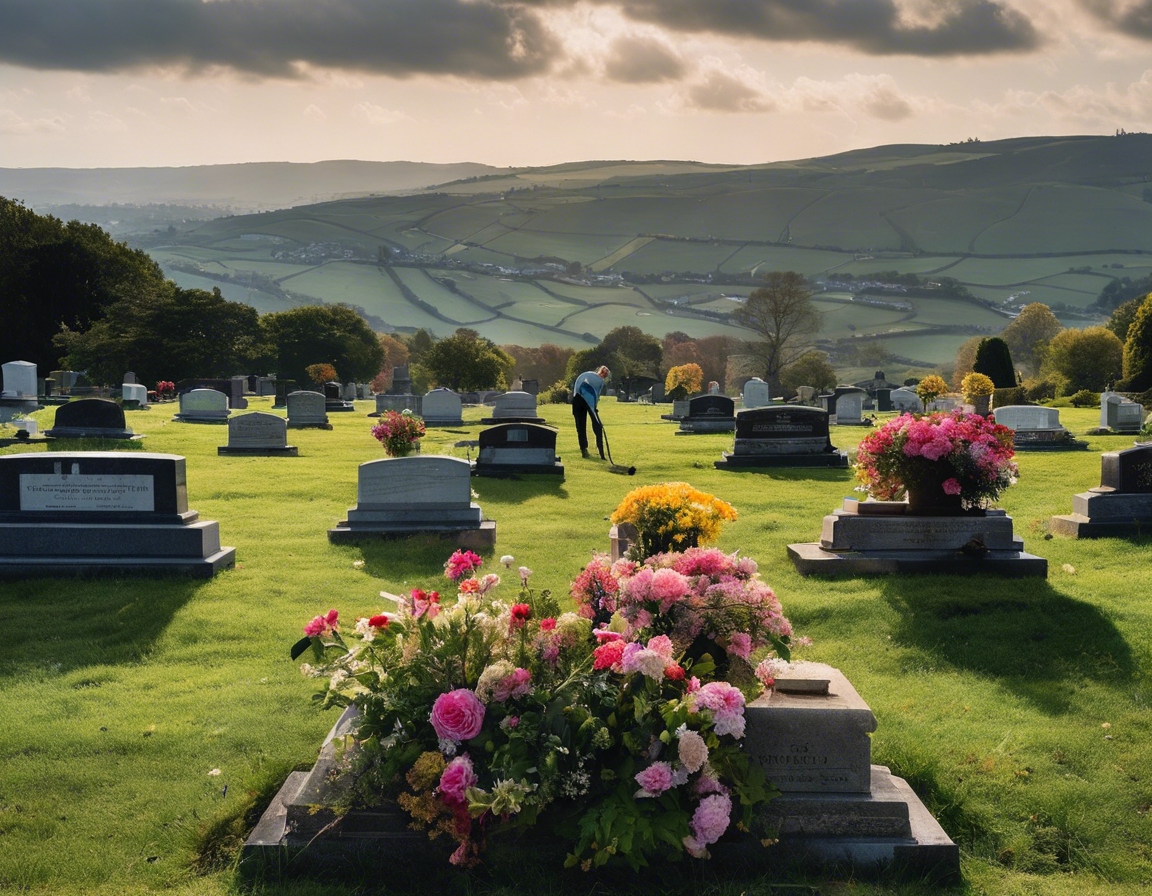 Choosing the right flowers for a loved one's gravesite is a thoughtful ...