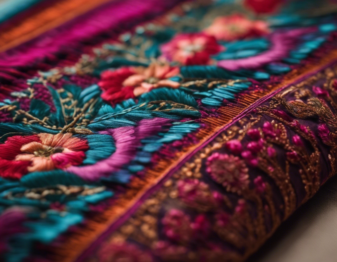 Embroidery has been a form of personal and cultural expression ...