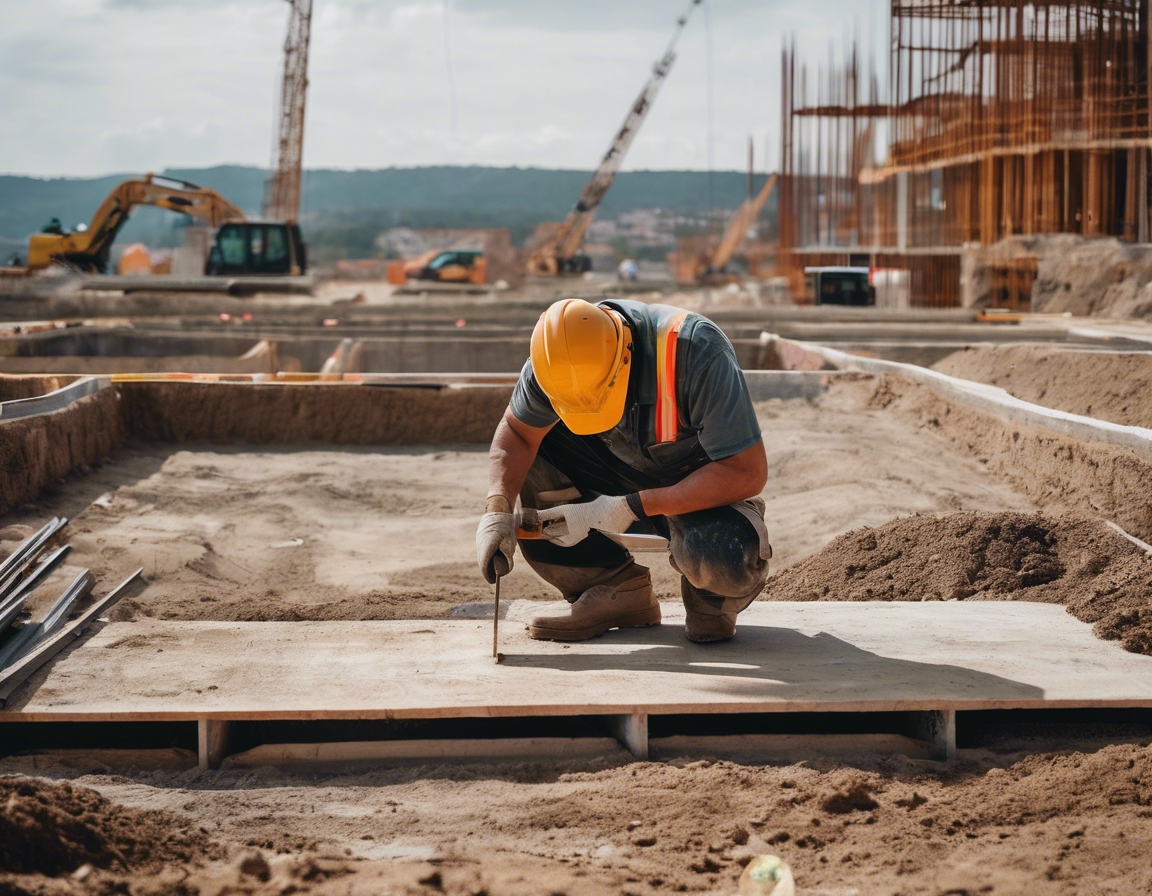 Foundation work is the cornerstone of any construction project, providing the essential support needed to ensure the stability and longevity of a building. Whet