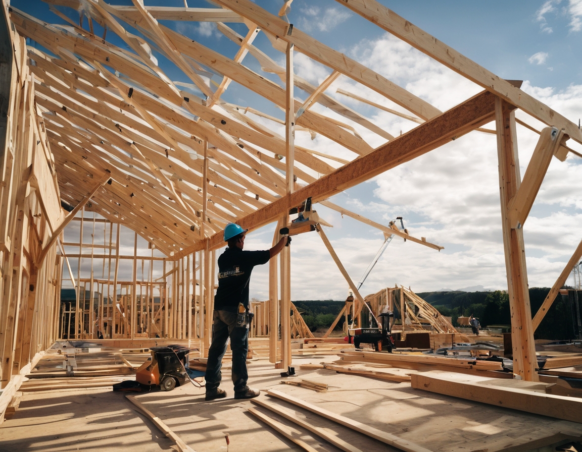 Frame houses, often referred to as timber frame or wood frame ...