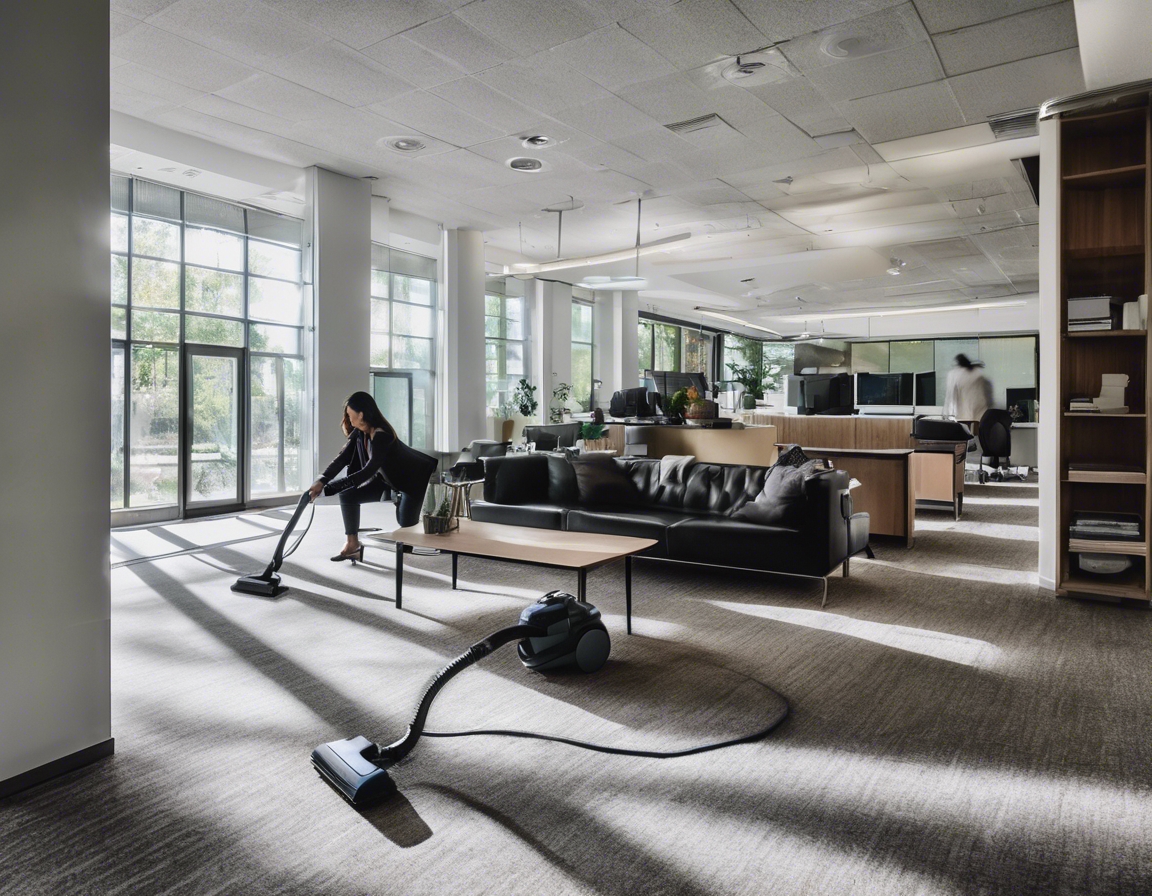 In the bustling environment of urban offices, maintaining a clean ...