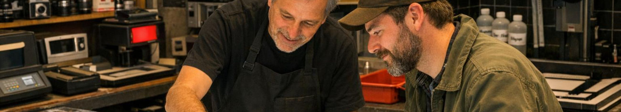 We offer a wide range of new and used cameras, lenses and accessories, and delivery on the next day, 3-year warranty and 14-day return. You can also print from the store, take passport and document photos, have the film developed and take a lease.