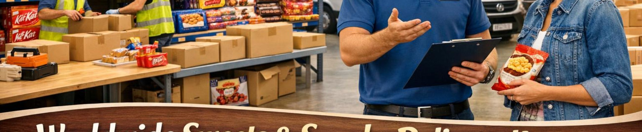 Impordime ja hulgimüüme 500  maiustust, pakume regionaalset müügituge ning e‑poodi — lihtne tellimine ja töökindel tarne kauplustele ja tarbijatele.