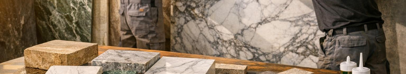 Toilet compartments, Clothing cabinets, Pre-prepared, Commercial spaces, Natural stone, working planes, shower walls, stone protection, watertight panels, Bathroom panels