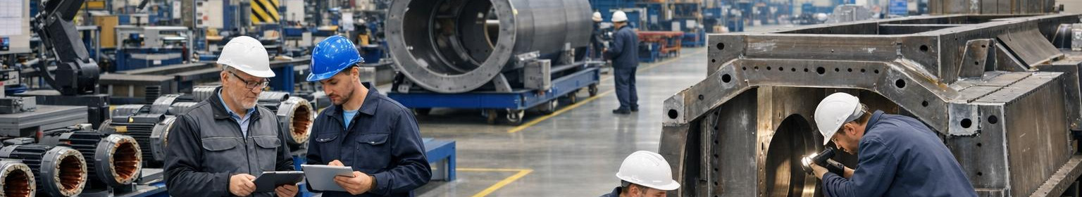 electric motors and repair, Metal industry