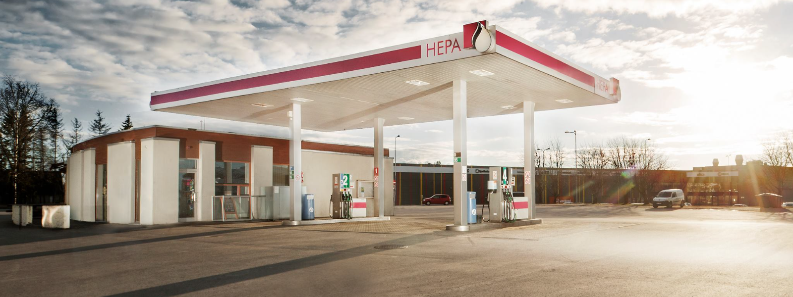 Retail sale of automotive fuel inc. activities of fuelling stations in Rapla