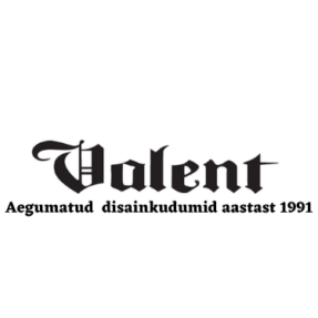 VALENT OÜ logo ja bränd