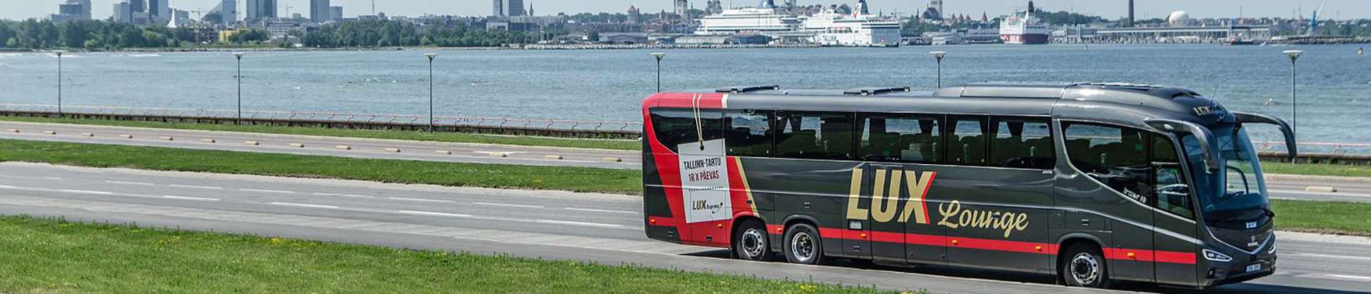 Osta Lux Expressi bussipilet ja reisi Eestis, Lätis, Leedus, Poolas kõige mugavama bussiga. Uuri sõiduplaani.