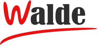 WALDE AS logo