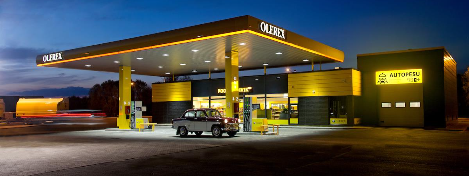 OLEREX AS - AS Olerex on 1994. aastal asutatud Eesti kütusefirma, mille müügivõrku kuulub juba üle 95 täisteenindusj...
