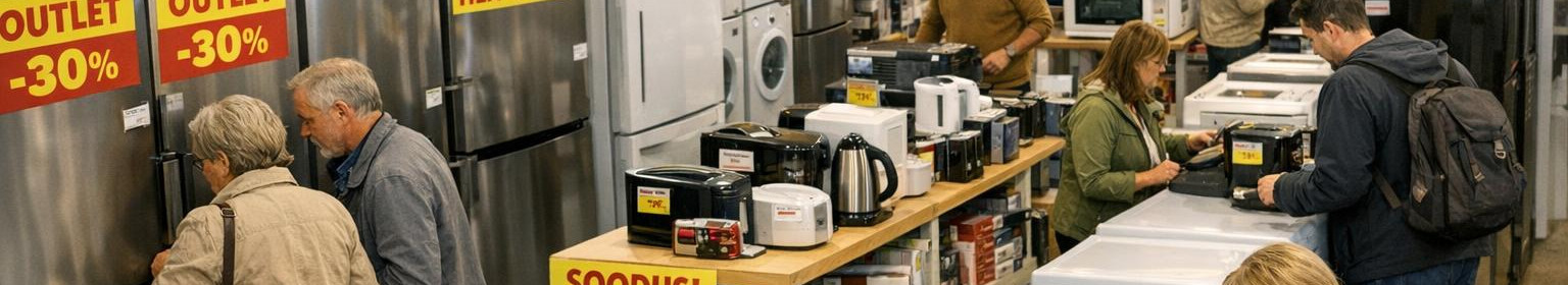 Pakume toimivaid kodumasinaid outlet-hindadega läbi veebilehe ja kohalikud poed. Säästke raha ja võtke ost kätte lähimast poest.