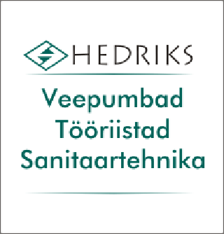 HEDRIKS OÜ logo ja bränd