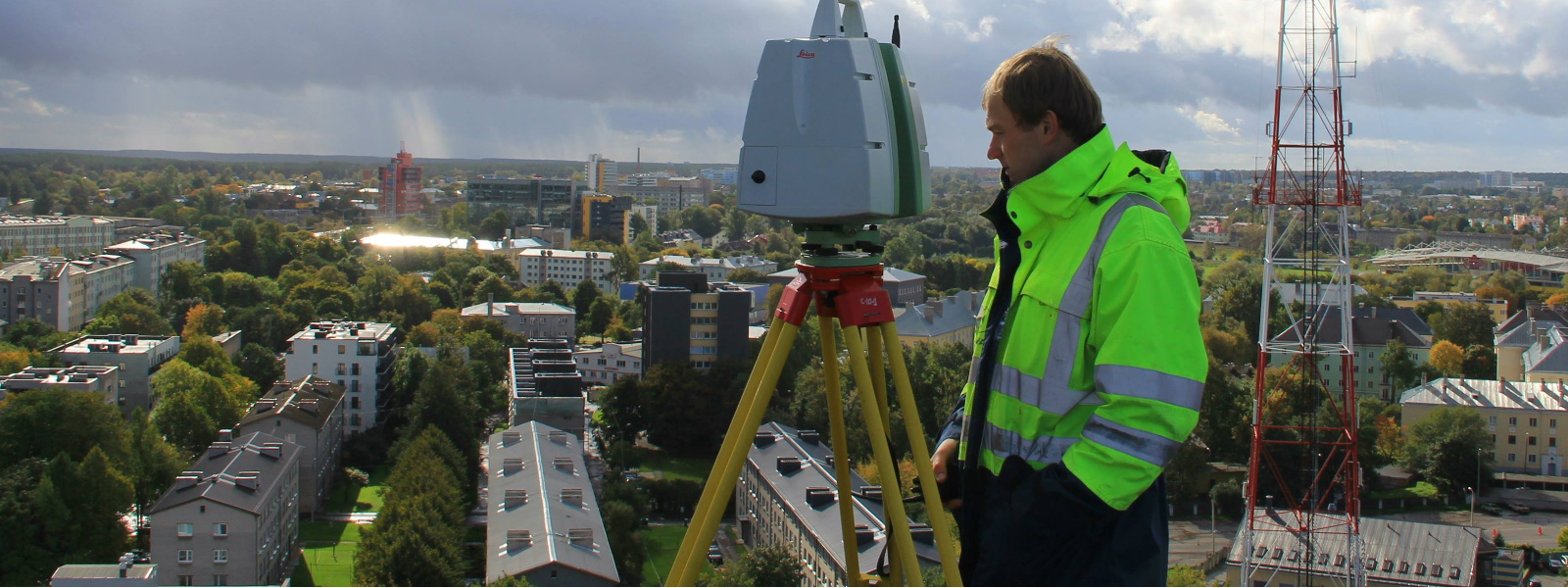 Construction geological and geodetic research in Tallinn